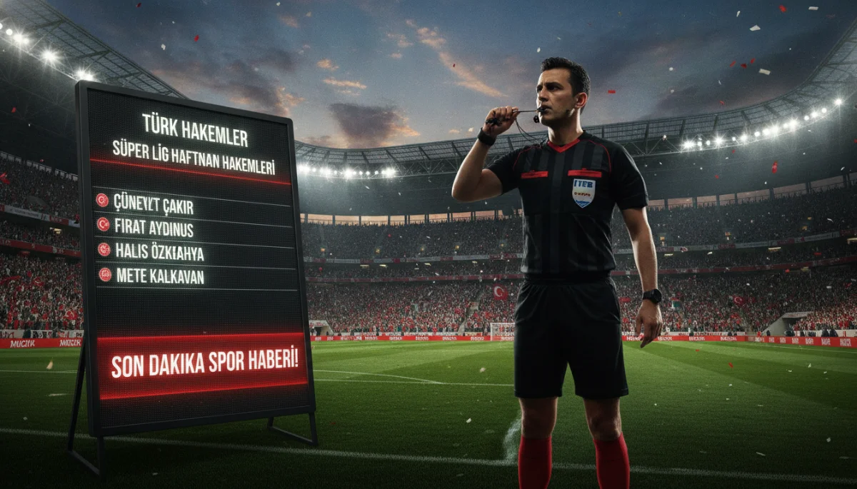Süper Lig 7. Haftasında Hakem Atamalarında Yeni Sayfa: İnceleme
